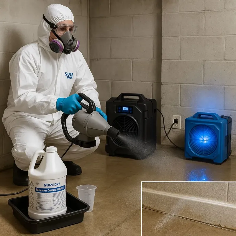 Sanitization and Odor Removal process in Plainwell, MI