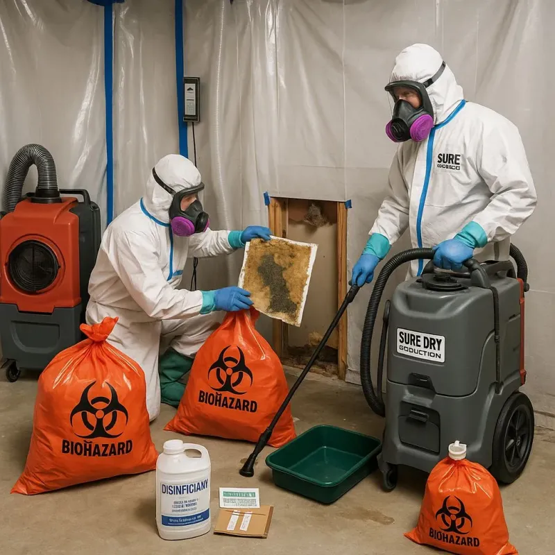 Contaminated Water Handling Protocols process in Plainwell, MI