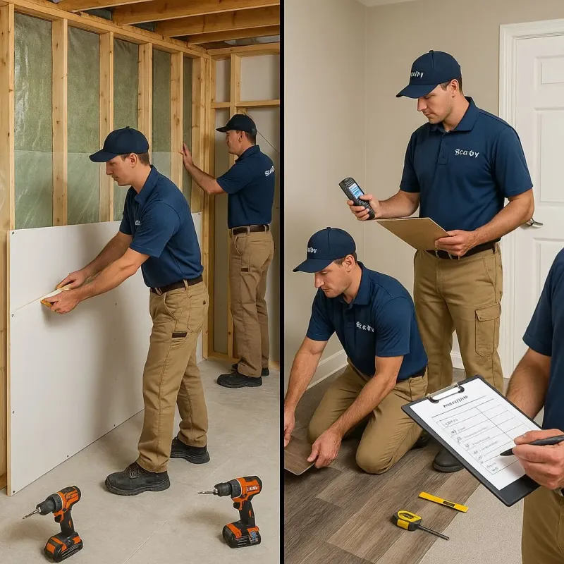 Repairs and Reconstruction process in Plainwell, MI